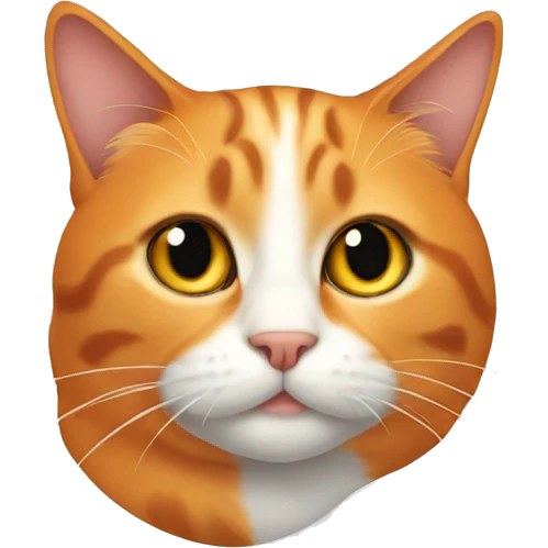 cat orange emoji