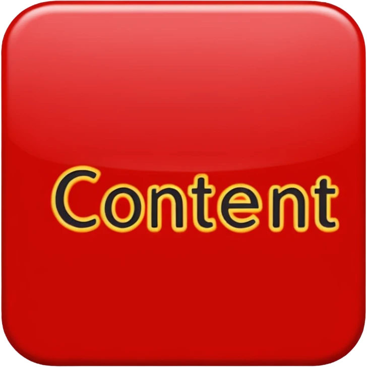the word “CONTENT” had drawn in red emoji
