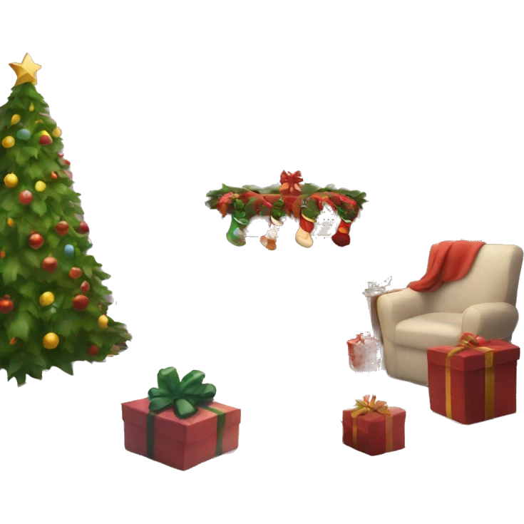 Christmas mood emoji