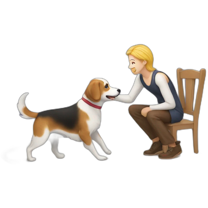 play with dog emoji