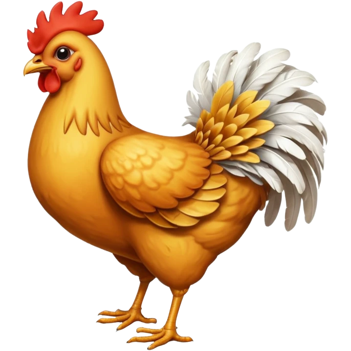 Headless chicken emoji