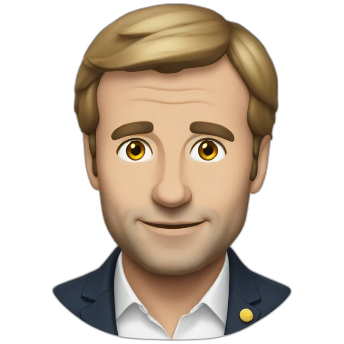 Macron porte Brigitte emoji