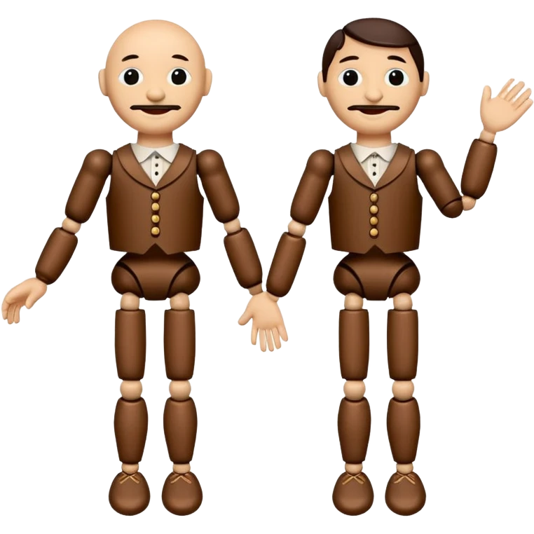 Icon for Puppet Theater: a  puppet body emoji