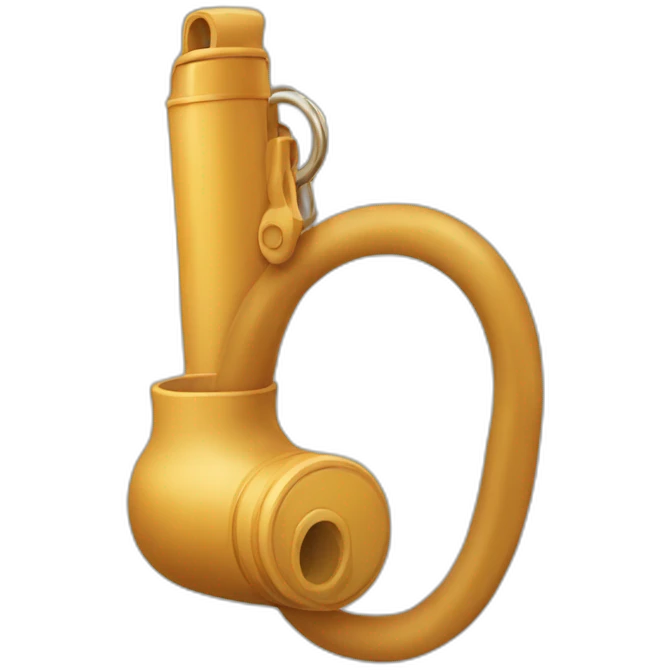 whistle emoji