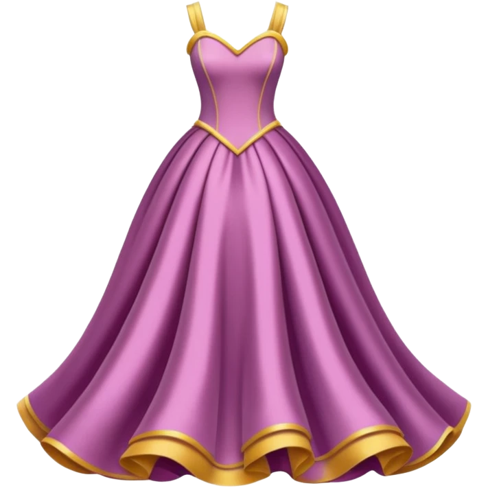 Disney Princess dress emoji