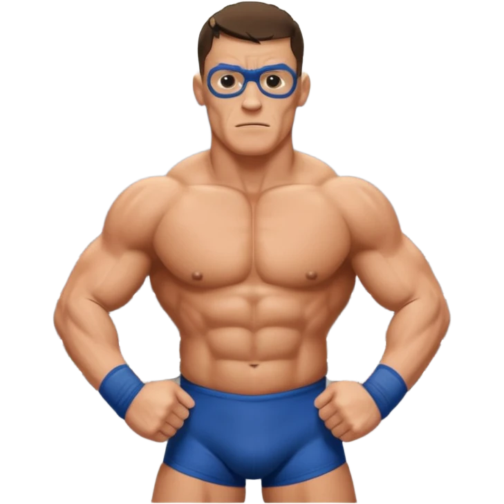Dr Ben Thomson wrestling John Cena emoji