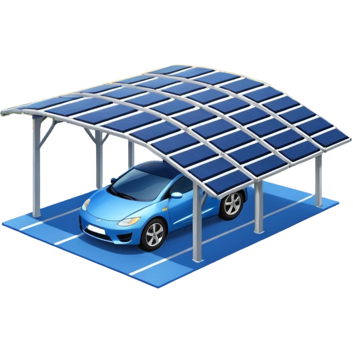 Solar carport emoji emoji
