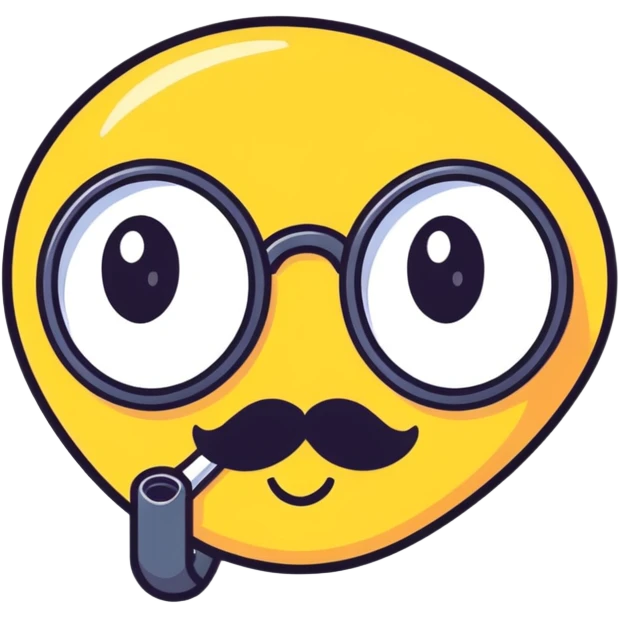 Emoji face with monacle  emoji