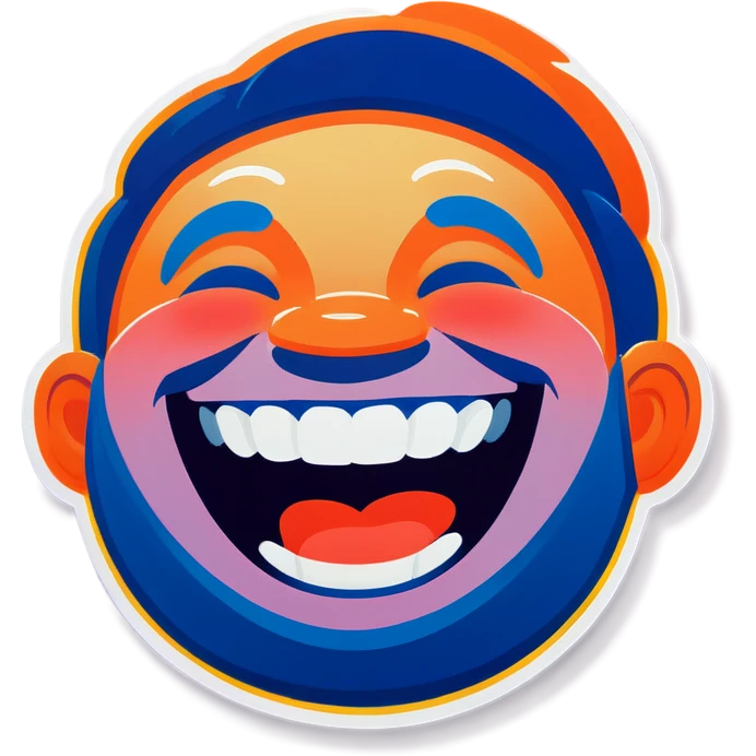 Laughing  emoji