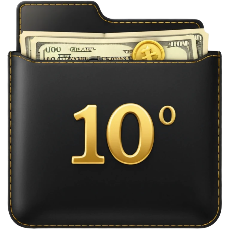 ordner mit der aufschrift "€100.000" emoji