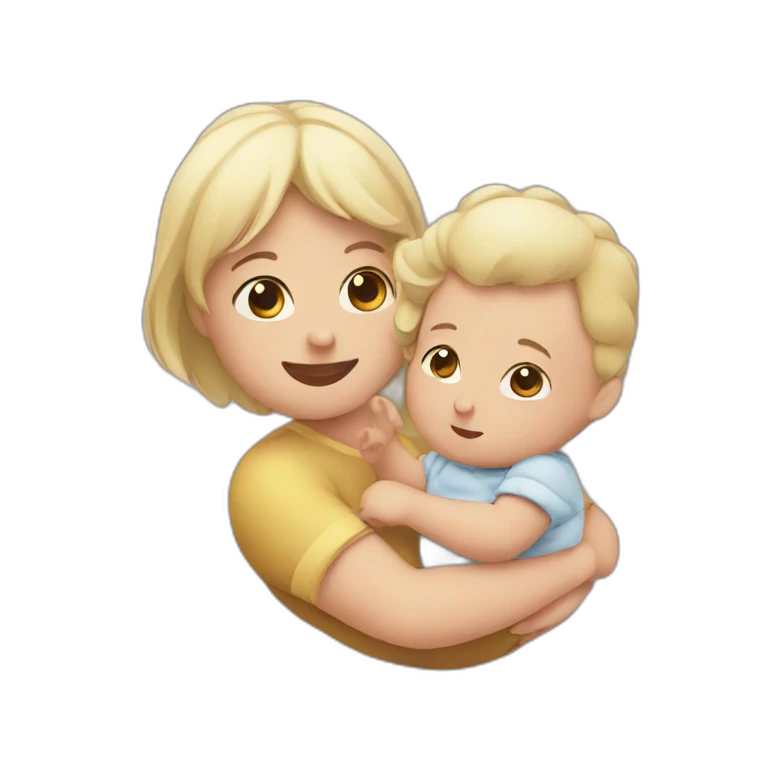 watching the baby emoji
