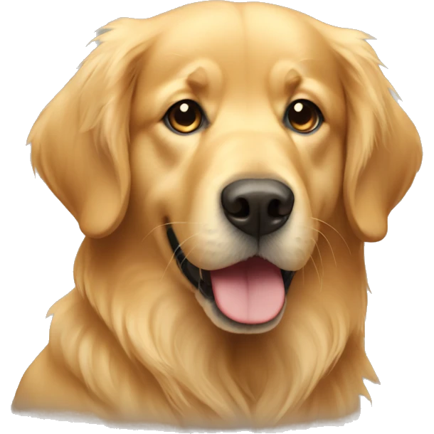 Golden retriever  emoji