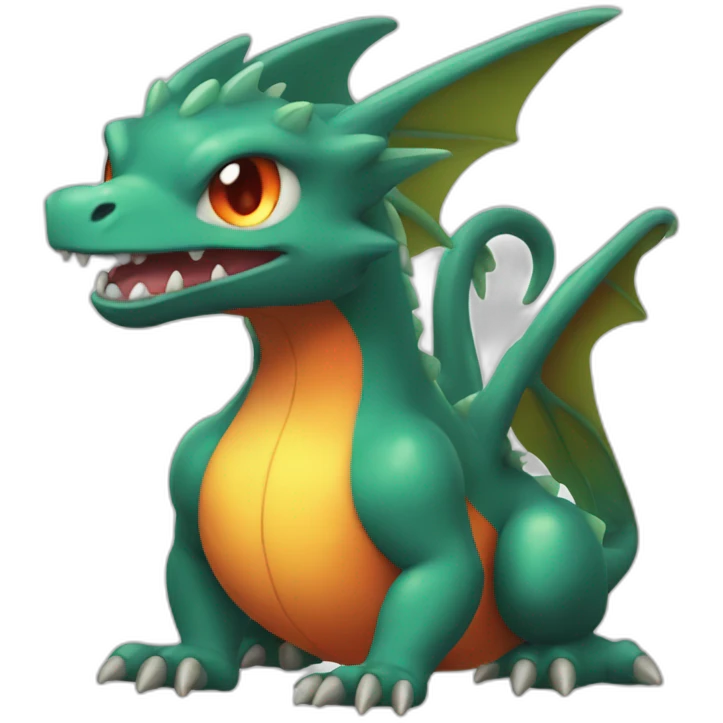 Dracaufeu Pokémon emoji