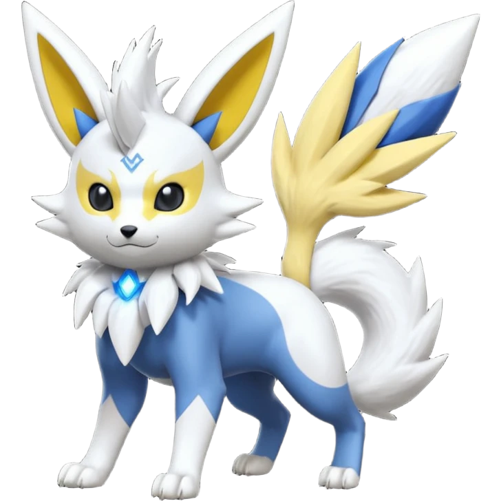 Meowstic-Jolteon-Zangoose-Fakémon-hybrid-creature (full body)  emoji