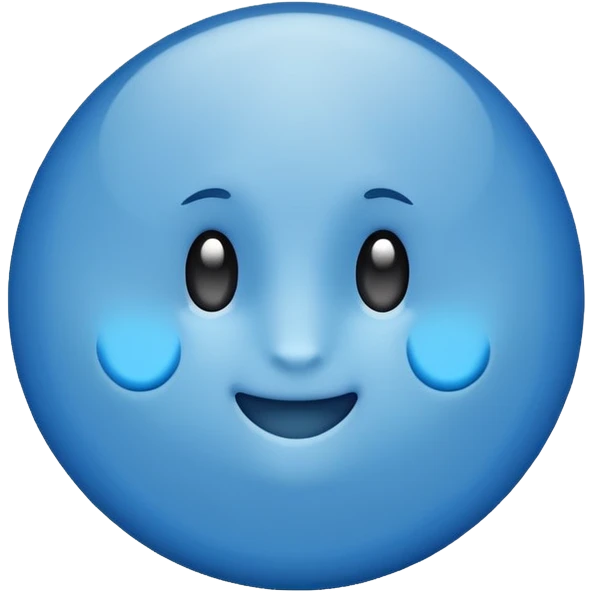 Blue tick emoji