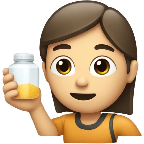 Person with salt emoji