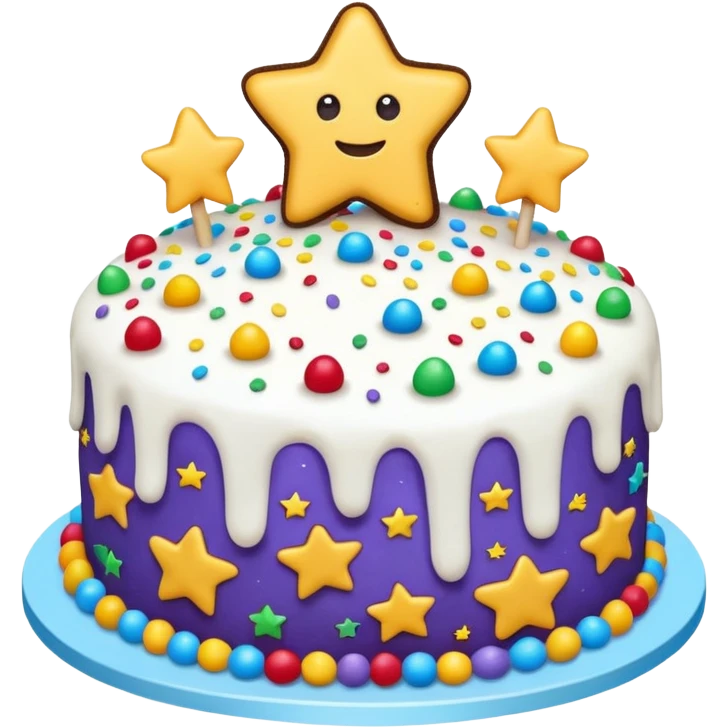 real cosmic cake emoji