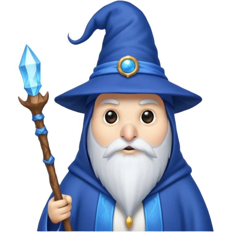 Penguin Wizard emoji