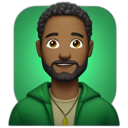man of emerald emoji