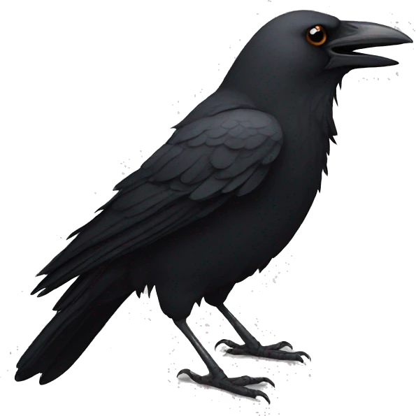 crow emoji