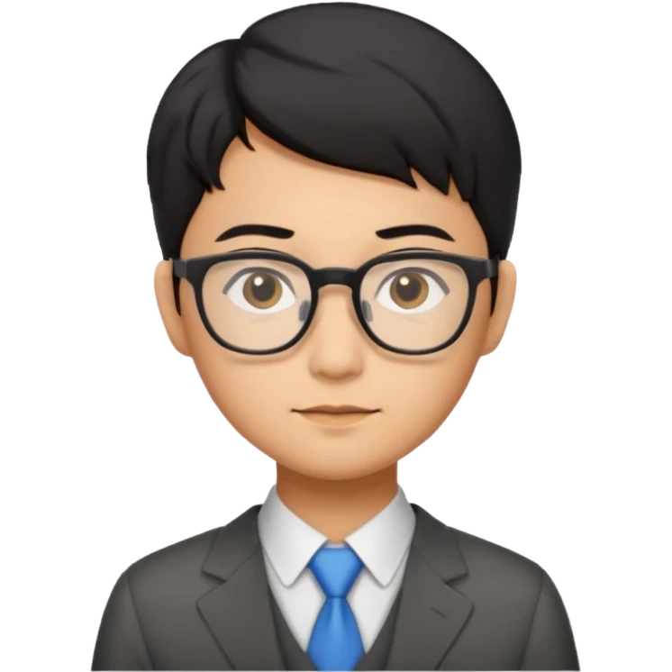 Asian accountant emoji