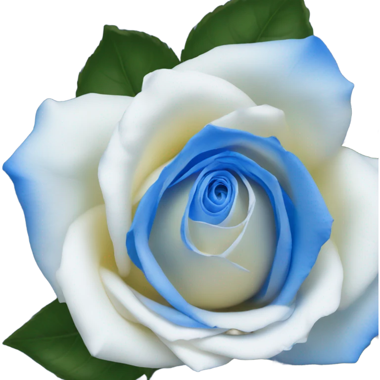 Blue roses emoji