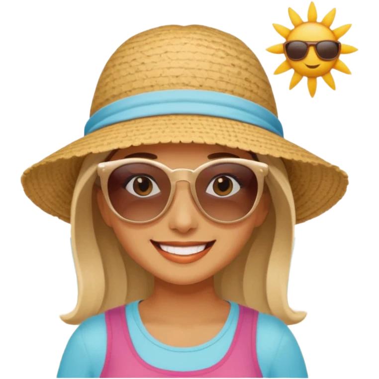 beach woman emoji
