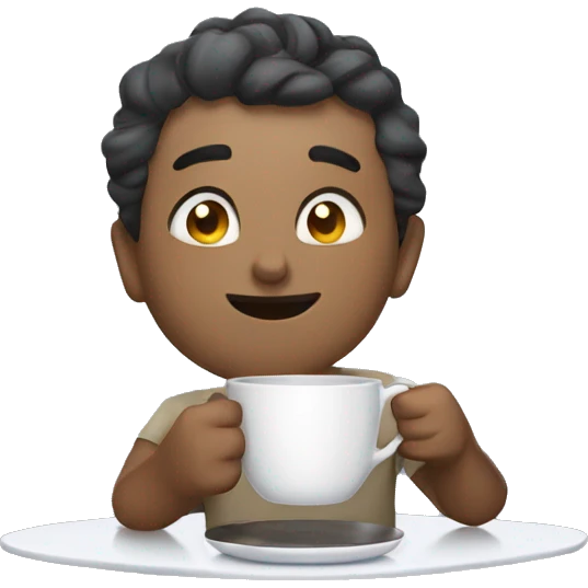 drinking tea before bed  emoji