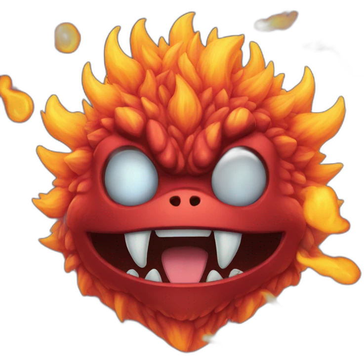 fire kaiju emoji