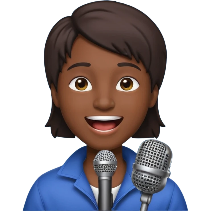 singer emoji emoji