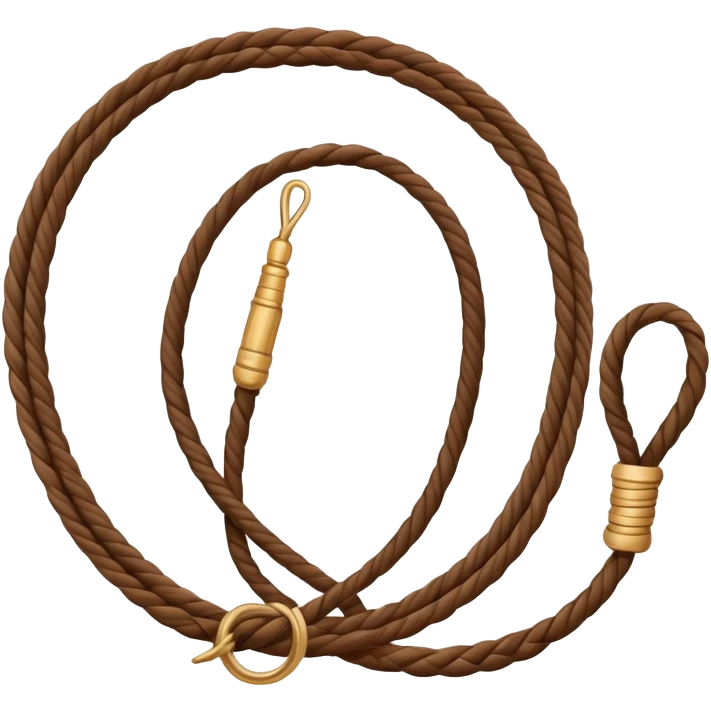 lasso rope, cowboy lasso emoji