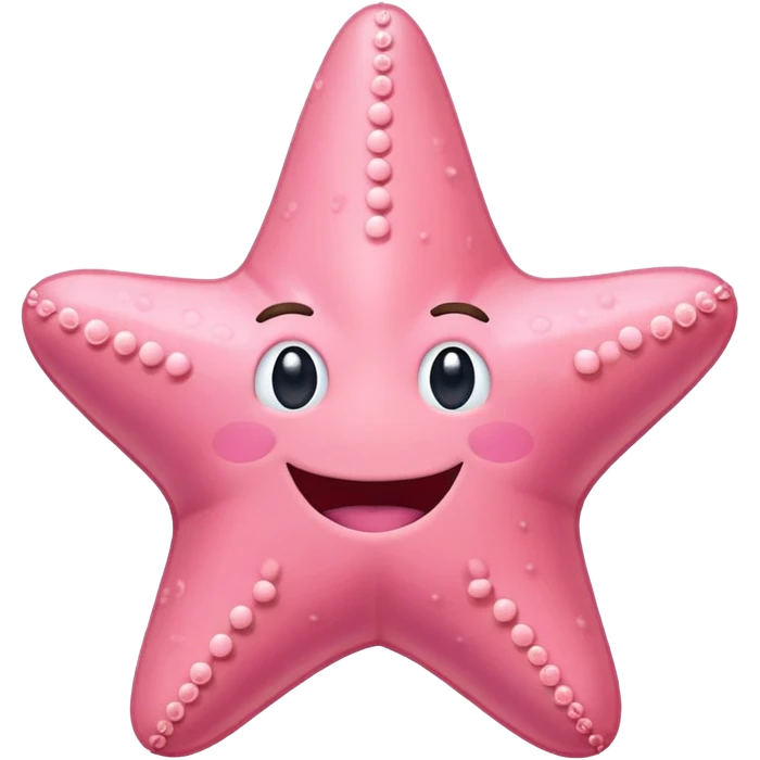 Patrick Star from SpongeBob emoji