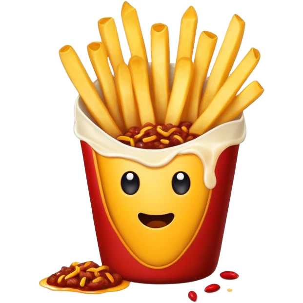 Chili fries  emoji