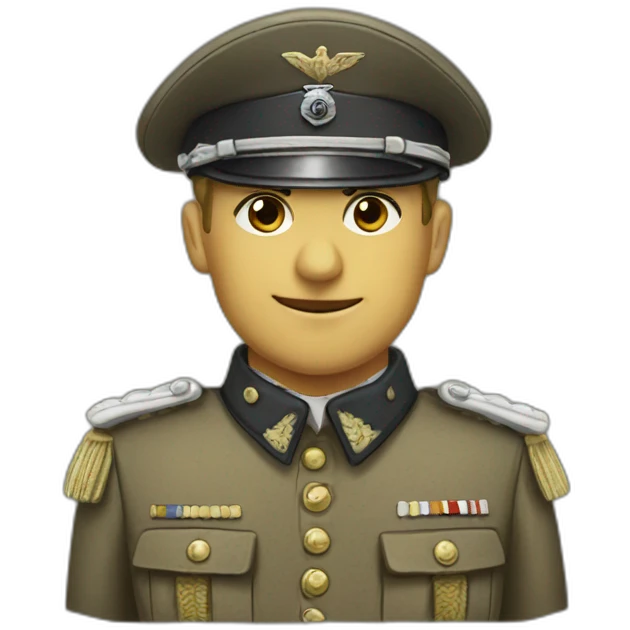 German war uniform emoji