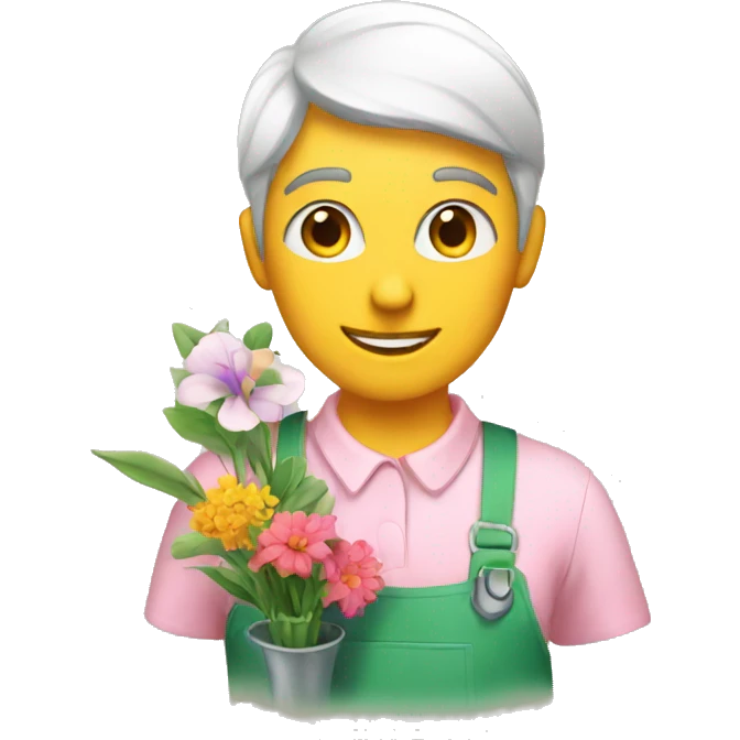 Florist  emoji