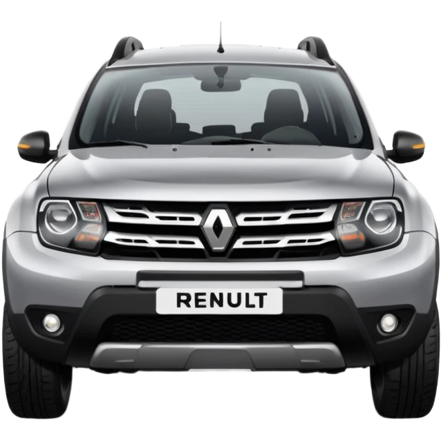 Front side of Renault Duster emoji