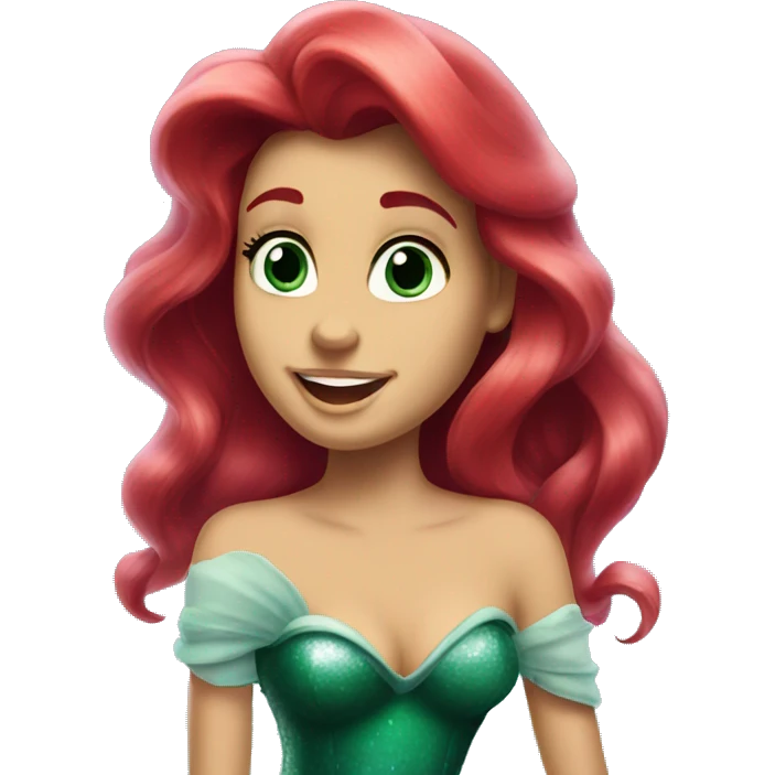 ariel from the little mermaid  emoji