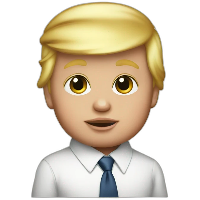 Baby Donald trump emoji