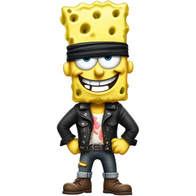 SpongeBob dirty Dan emoji