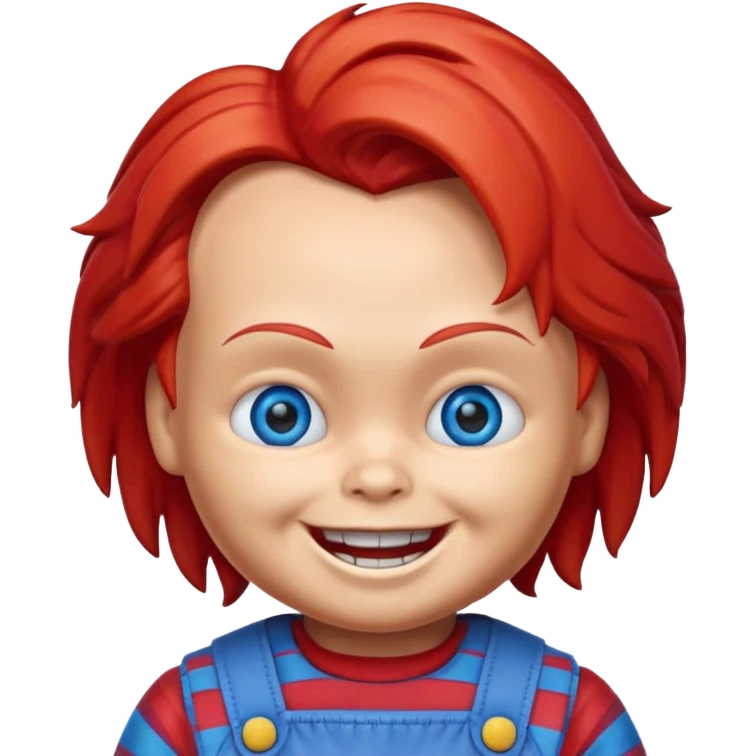 Un emojin de chuky emoji