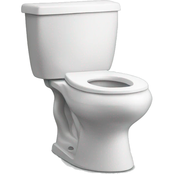 Toilet saying hi emoji