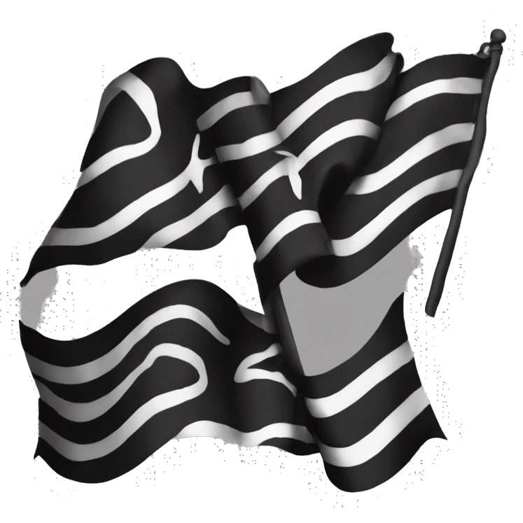 A BLACK FLAG WITH  لَا إِلٰهَ إِلَّا الله مُحَمَّدٌ رَسُولُ الله
Written on it emoji