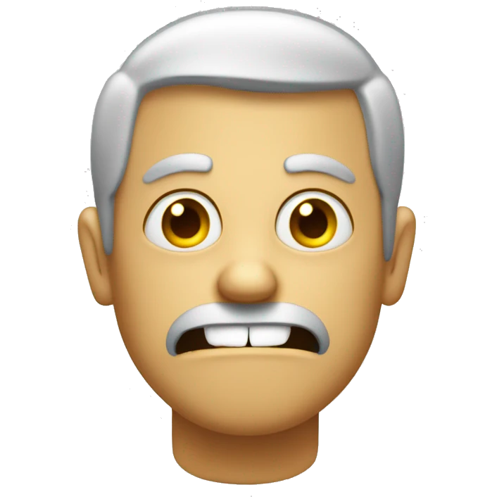 text "stinky" in a scary font emoji