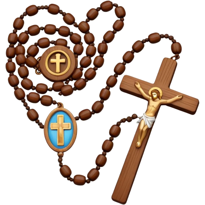 rosario o camandula emoji