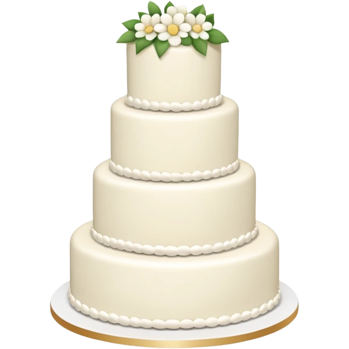 Wedding Cake emoji