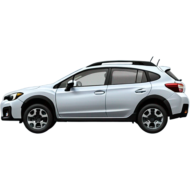 2018 Subaru crosstrek side shot emoji