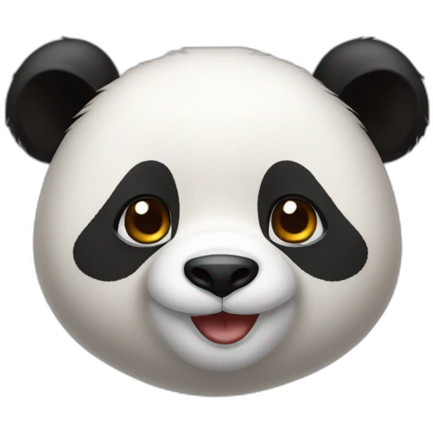 panda roux emoji