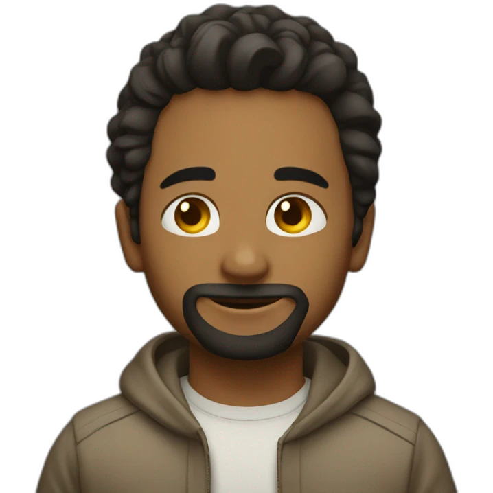 Hakim wink emoji
