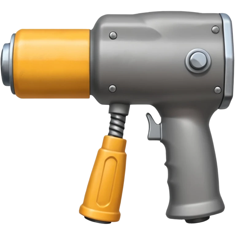 Pneumatic hammer swinging and dust cloud emoji