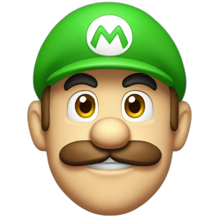 super mario face emoji